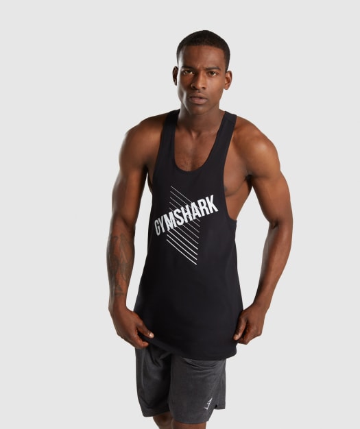 Gymshark Score Stringer - Black