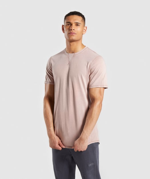 Gymshark Laundered T-Shirt - Nude