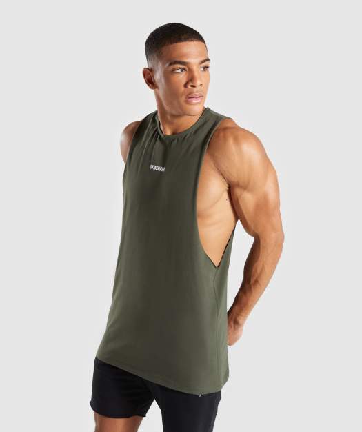 Gymshark Minimal Tank - Woodland Green