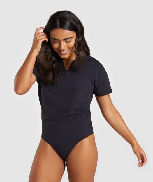 Gymshark Power Down Bodysuit - Black