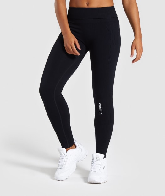 Gymshark Power Down Leggings - Black
