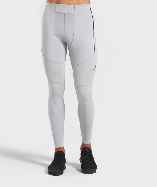 Gymshark Premium Baselayer Leggings - Light Grey