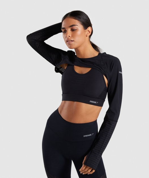 Gymshark Pro Perform Shrug - Black