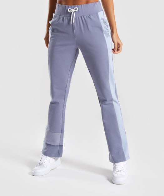 Gymshark Colour Block Joggers - Steel Blue Tones