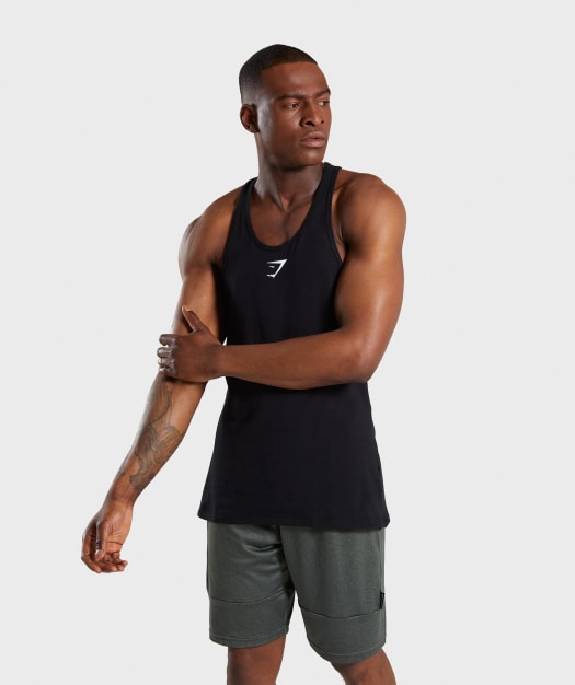 Gymshark ION Stringer - Black