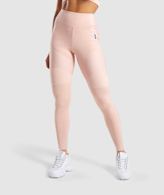Gymshark True Texture Leggings - Blush Nude
