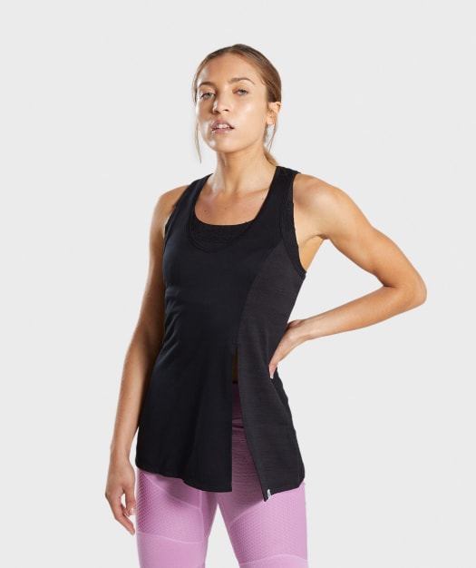 Gymshark True Texture Vest - Black