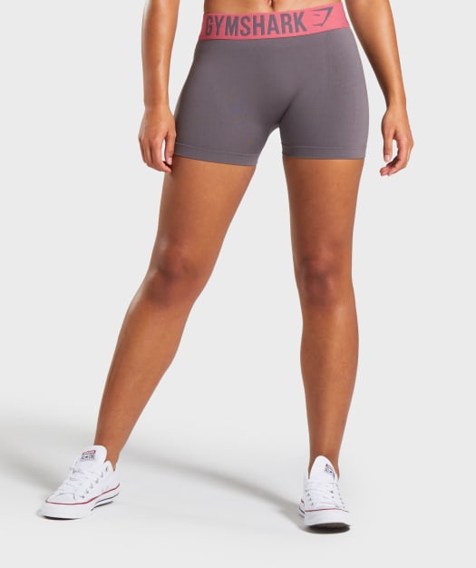 Gymshark Fit Shorts - Slate Lavender/Rose