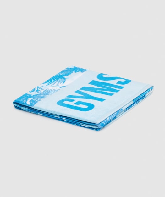 Gymshark Horizon Beach Towel - Blue