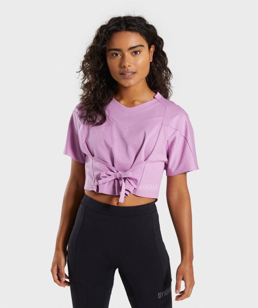 Gymshark Ori Crop Top - Pink