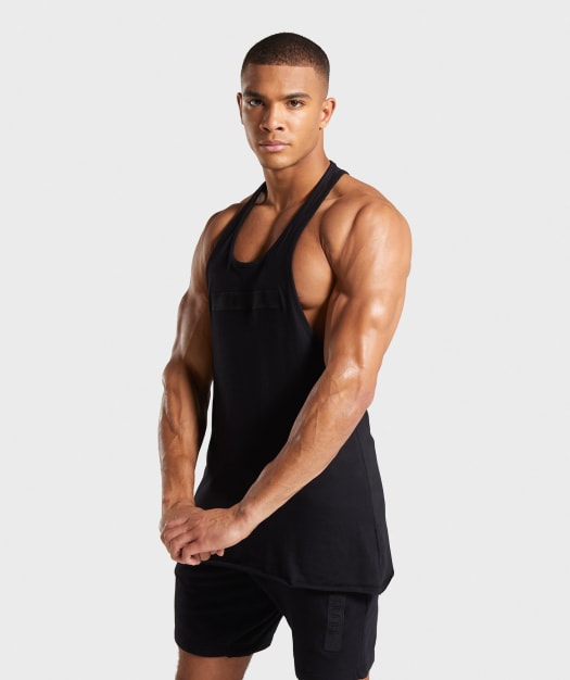 Gymshark Crucial Stringer - Black