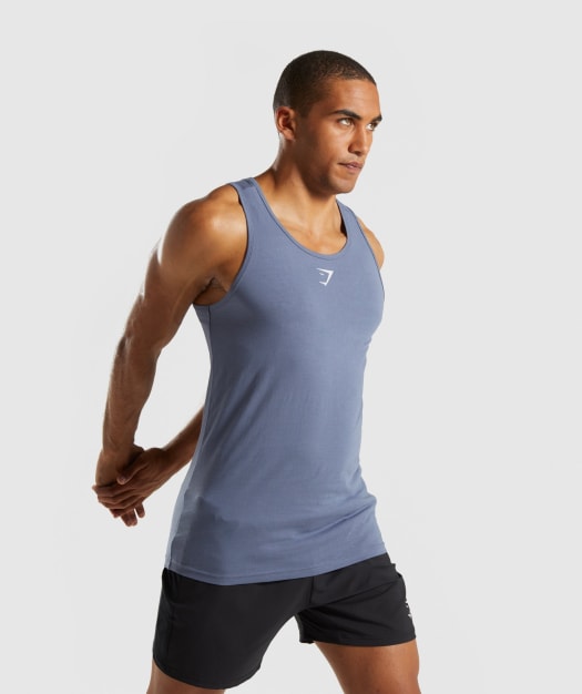 Gymshark Ion Tank - Aegean Blue