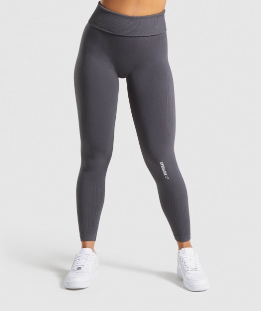 Gymshark Power Down Leggings - Charcoal