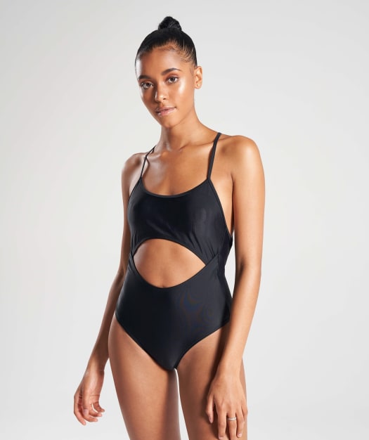 Gymshark Cut Out Swimsuit - Black