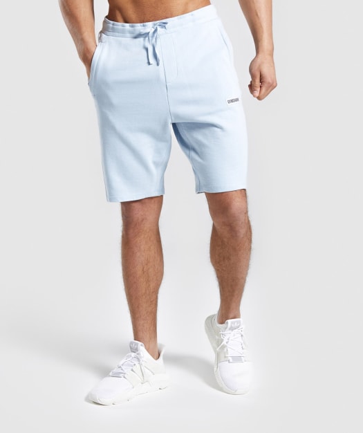Gymshark Laundered Shorts - Light Blue