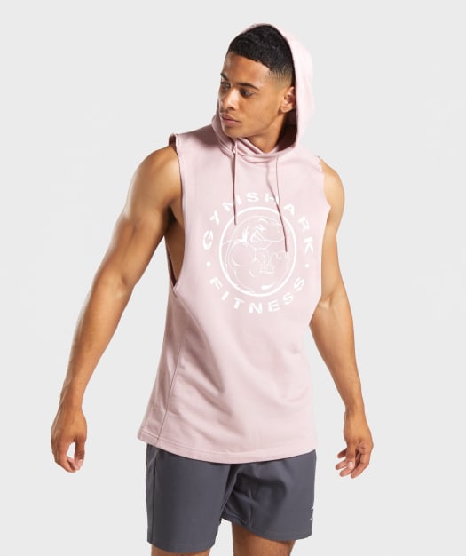 Gymshark Legacy Drop Arm Hoodie - Pink