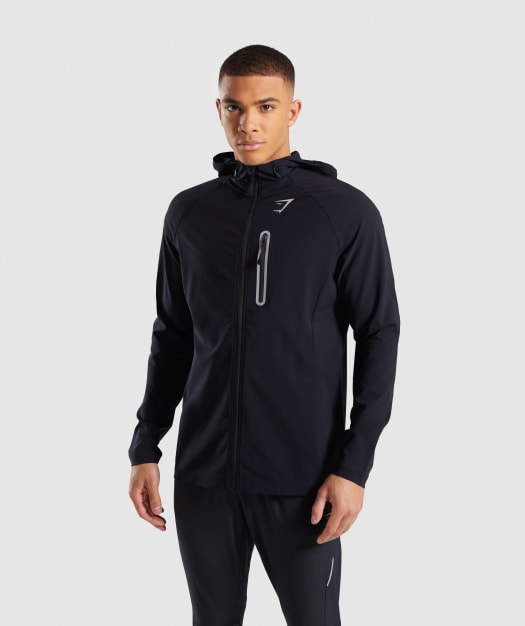 Gymshark Pace Running Jacket - Black