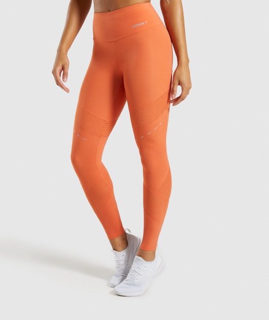 Gymshark Pro Perform Leggings - Burnt Orange