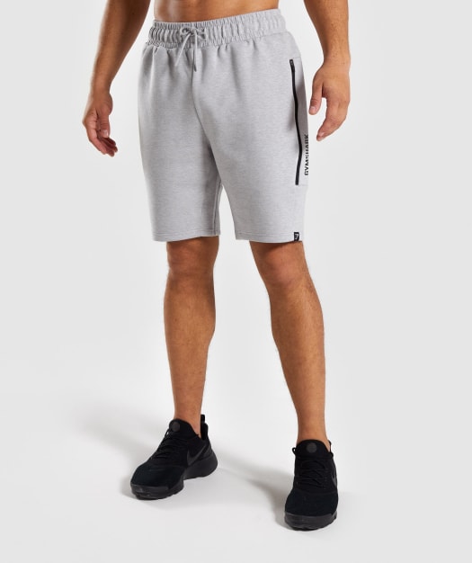 Gymshark Ultra Shorts - Light Grey Marl