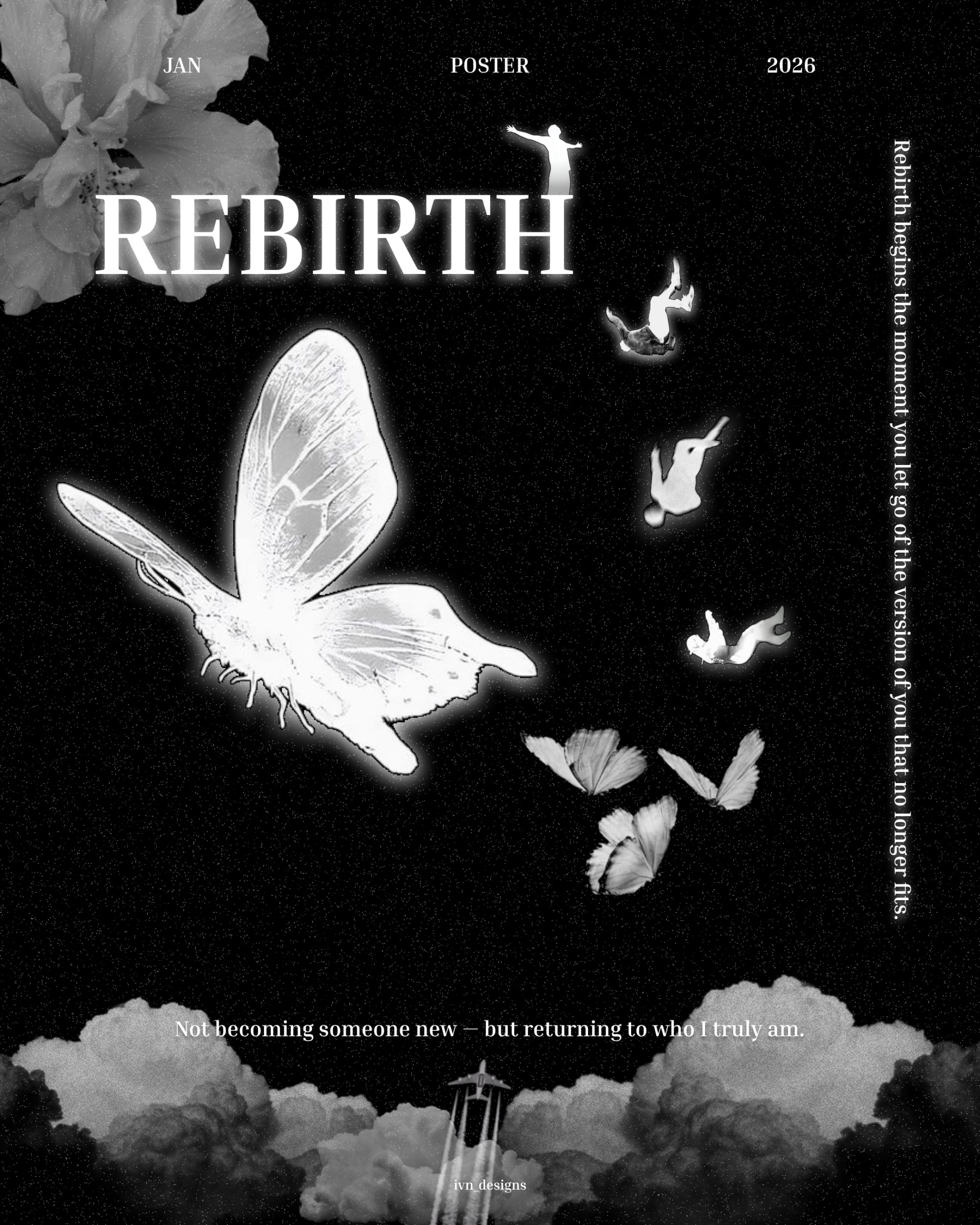 Rebirth experimental poster
