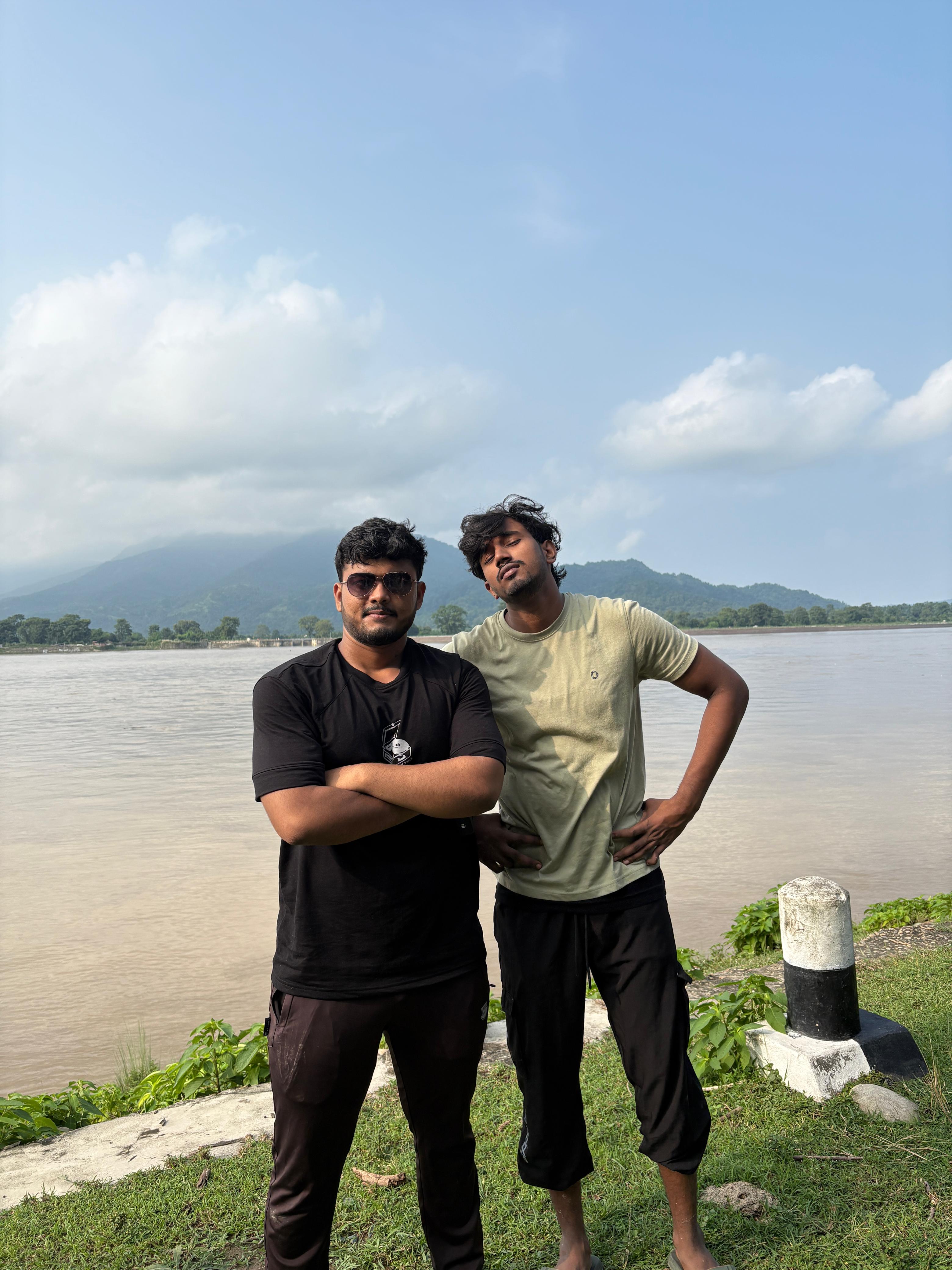 Bank of Gandak River