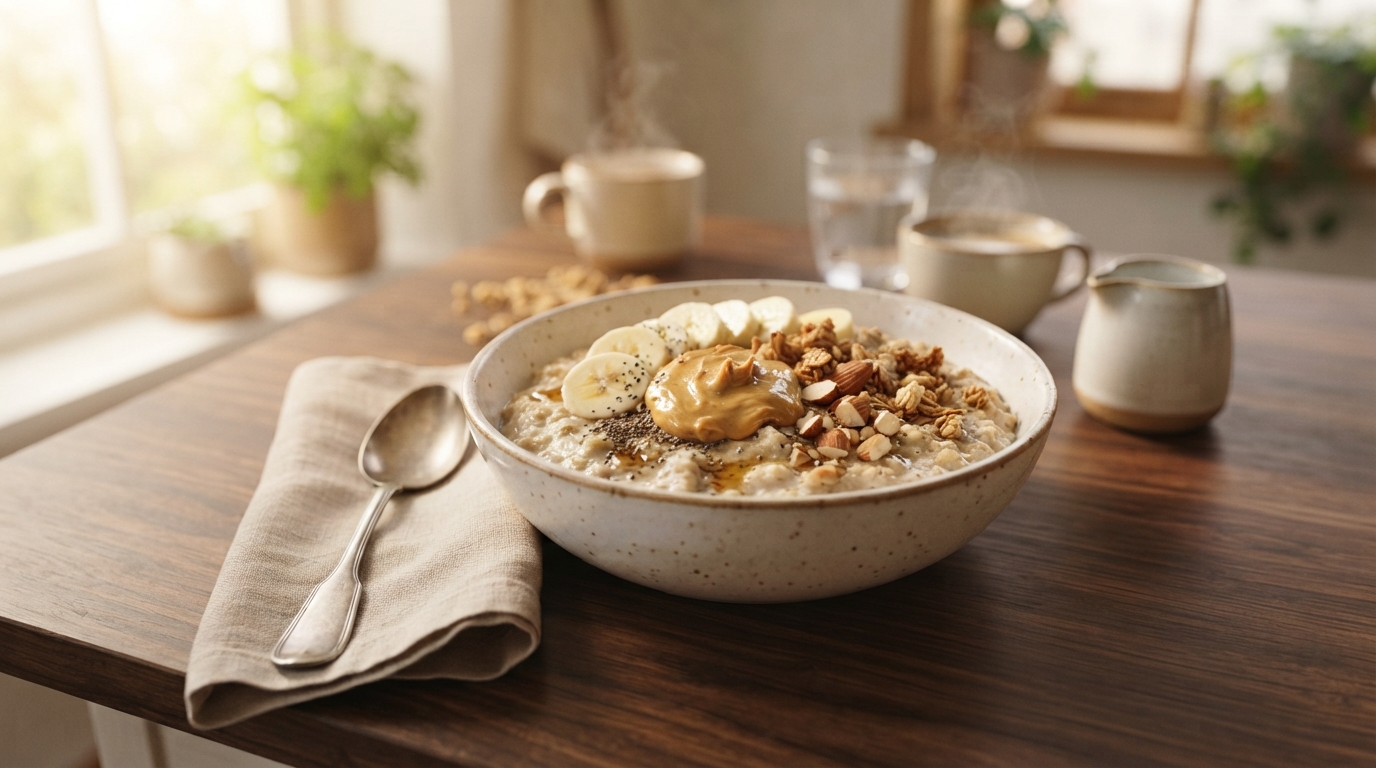 Peanut Butter Banana Oats