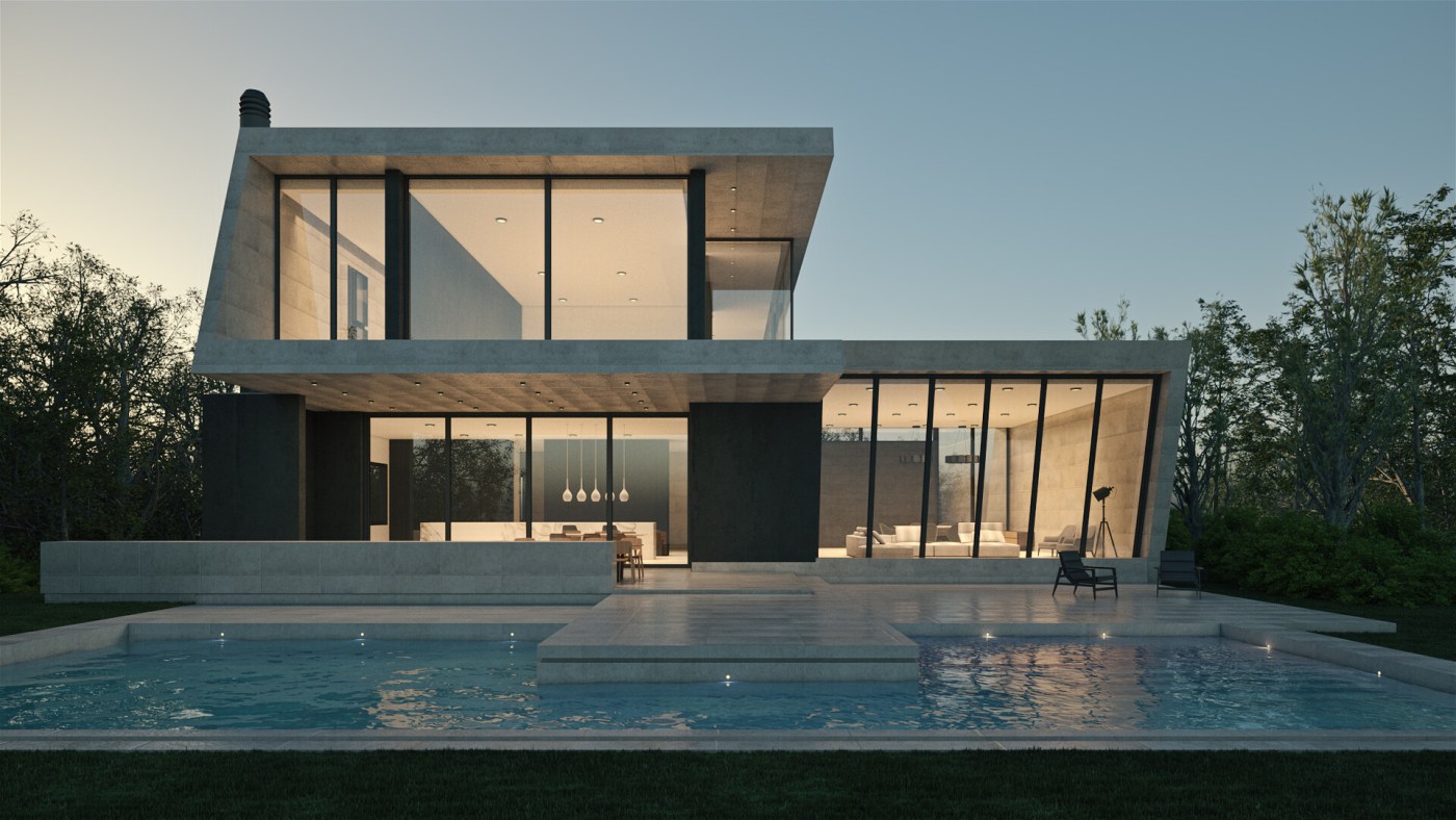 Showing a Building Before It Exists