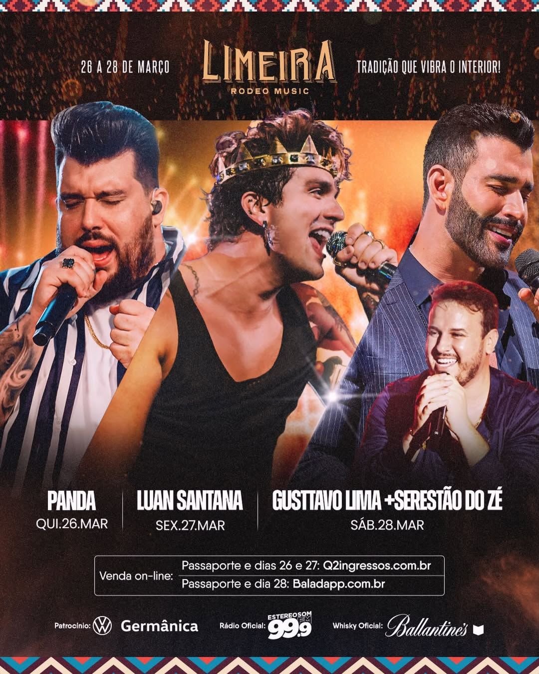 Limeira rodeo music 2026