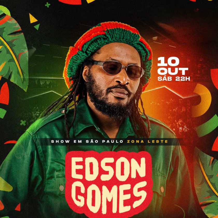 Edson Gomes no Arena + 2026