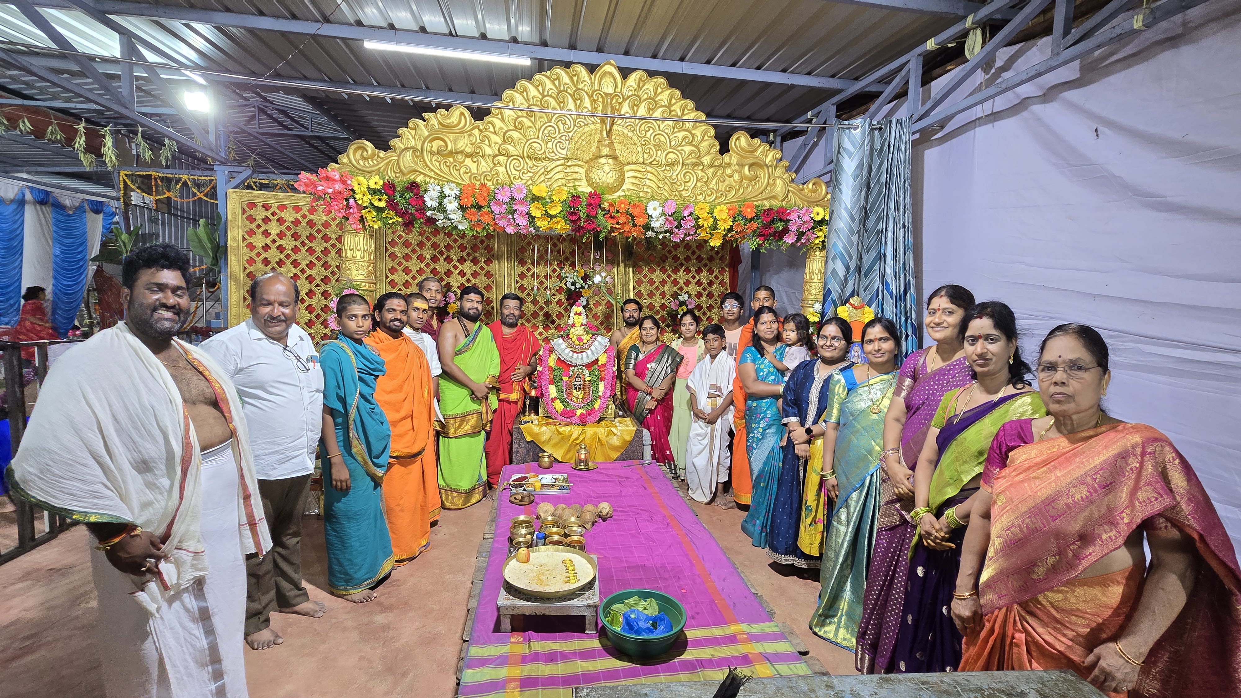 Temple premises