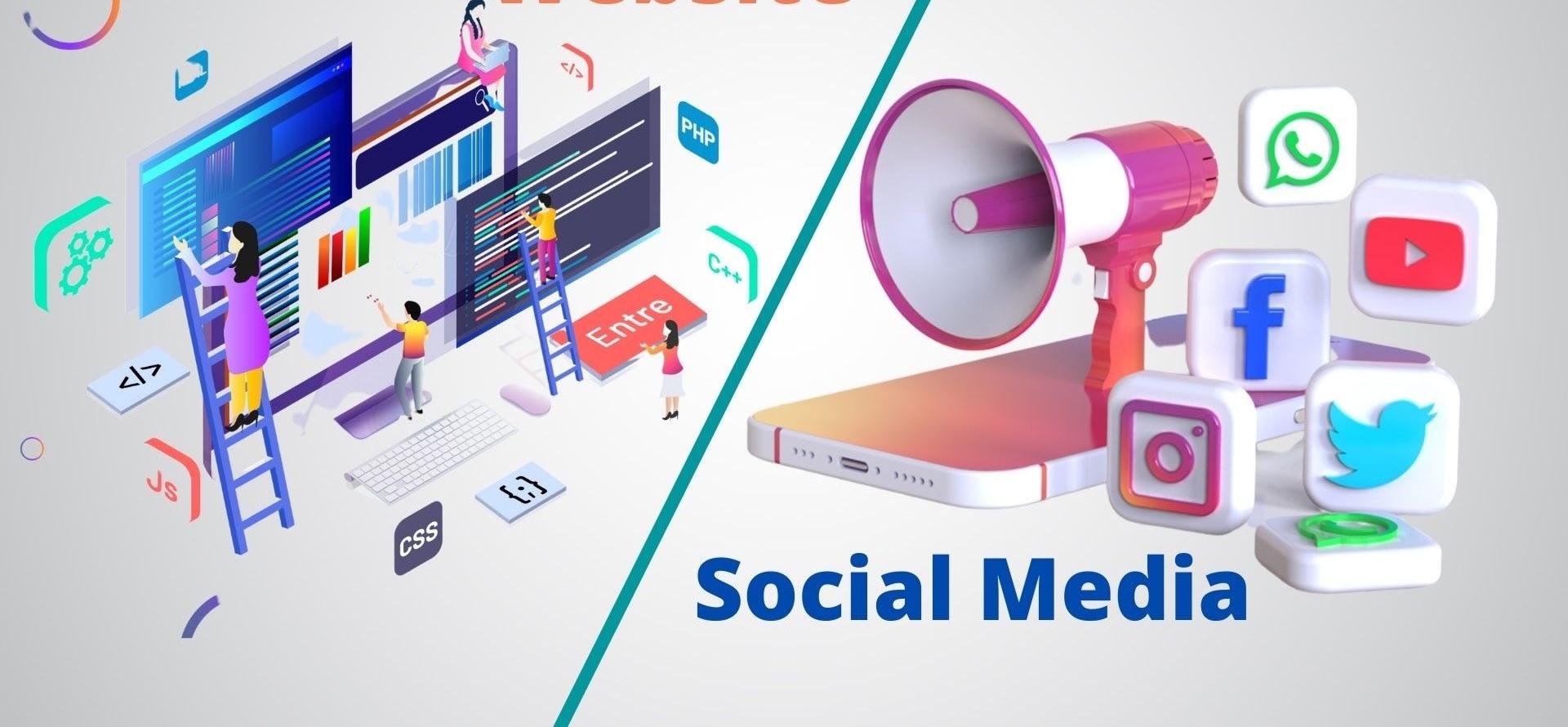 Website and Social Media