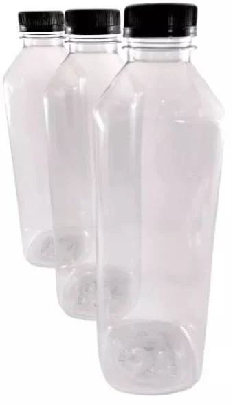 GARRAFA PET 1 LITRO QUADRADA