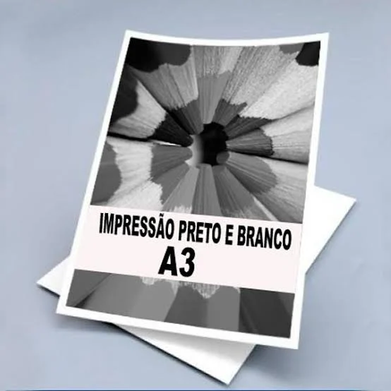 Impressão A3 P&B