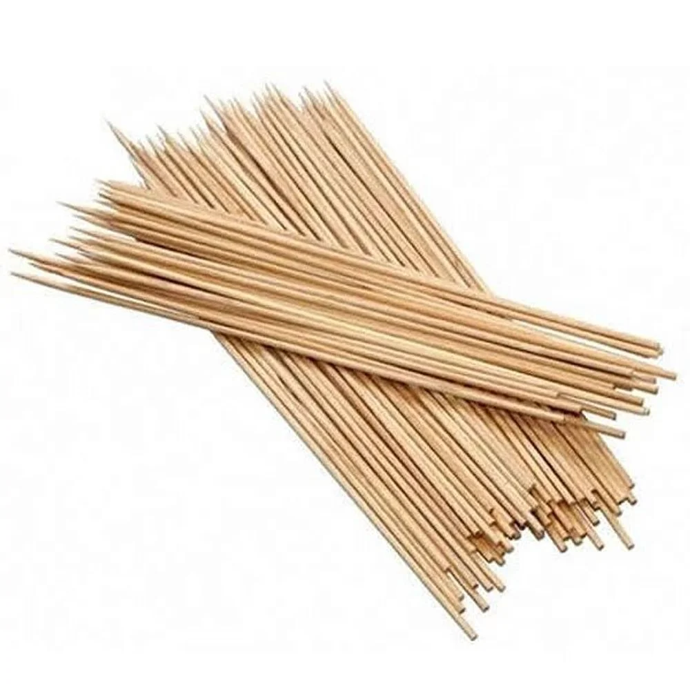 ESPETO BAMBU 25CM.C/50UND.
