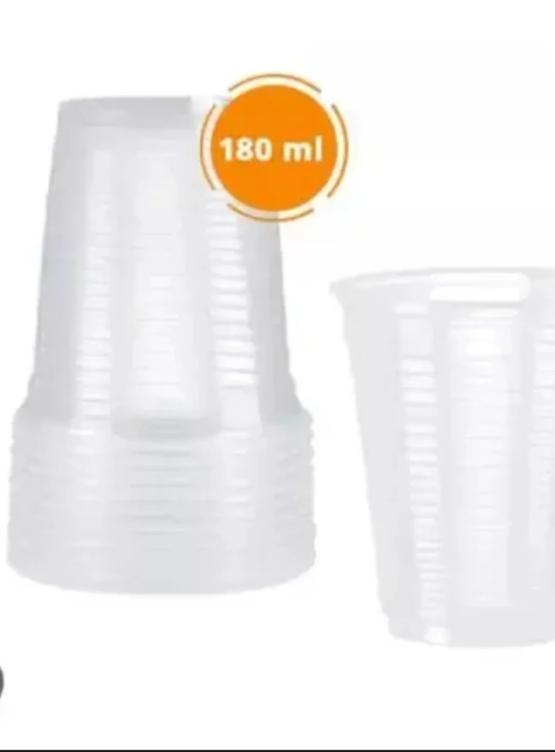 COPO PL.180ML.TR.C/100UND.