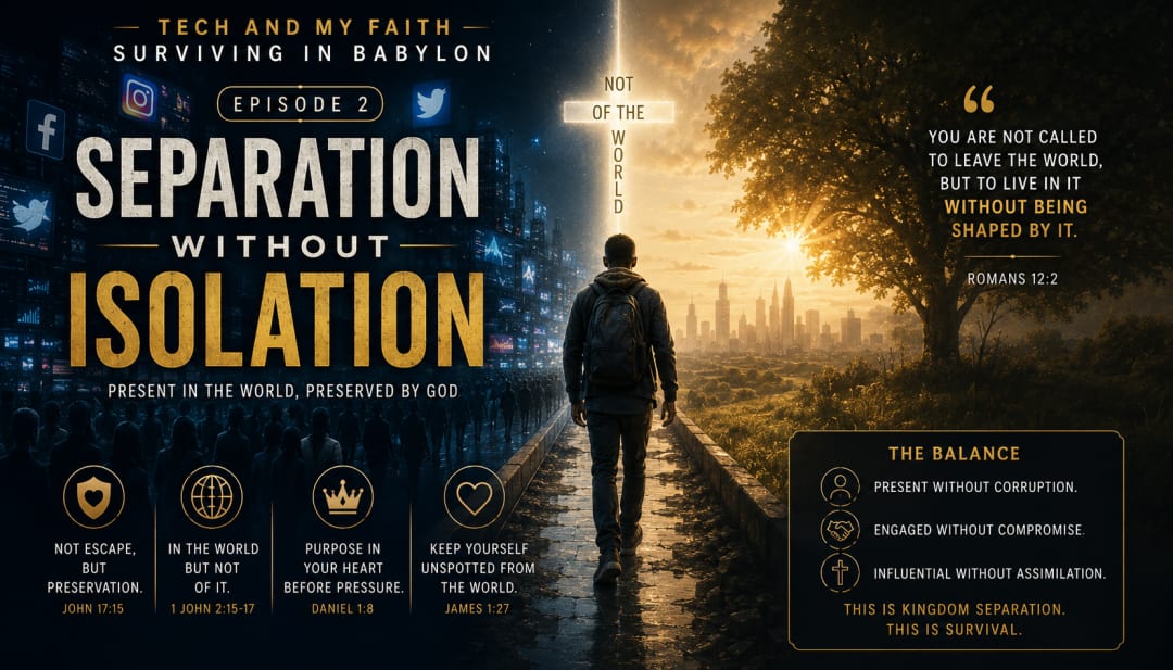 TECH AND MY FAITH: SURVIVING IN BABYLON