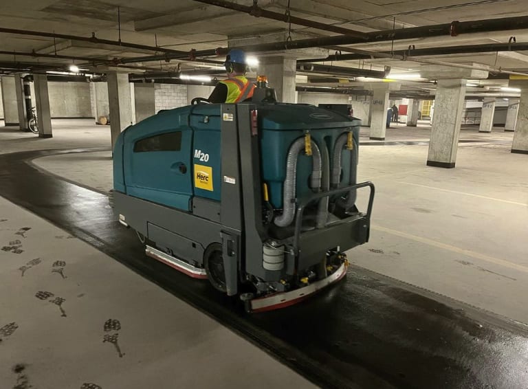 parkade-cleaning