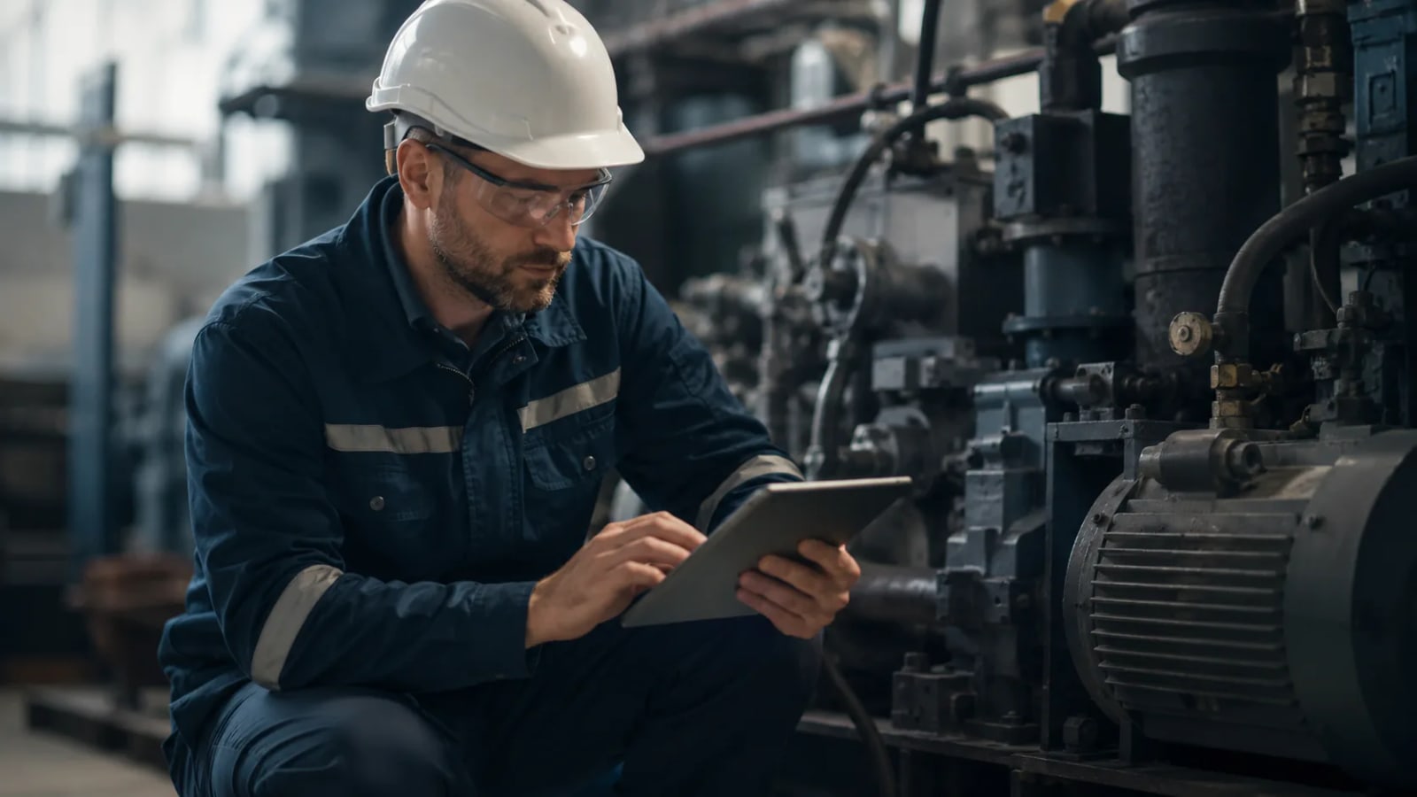 An engineer describing what to monitor in plain language at the machine