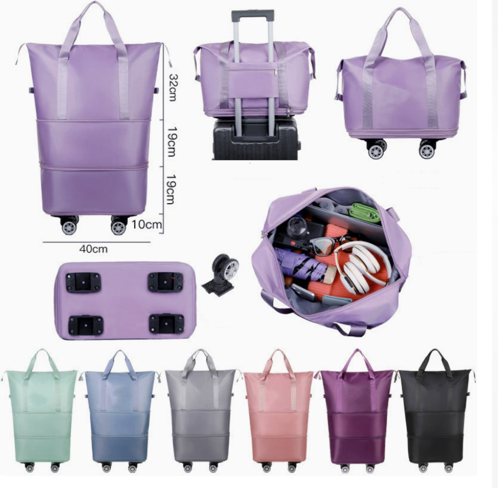 Wheeled duffel bag for Smart Travel development
