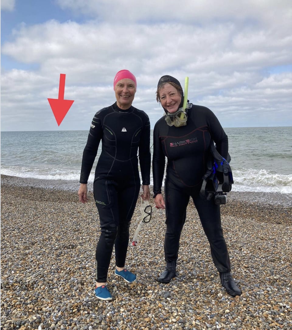 Snorkel recce on the Rosalie wreck in Weybourne