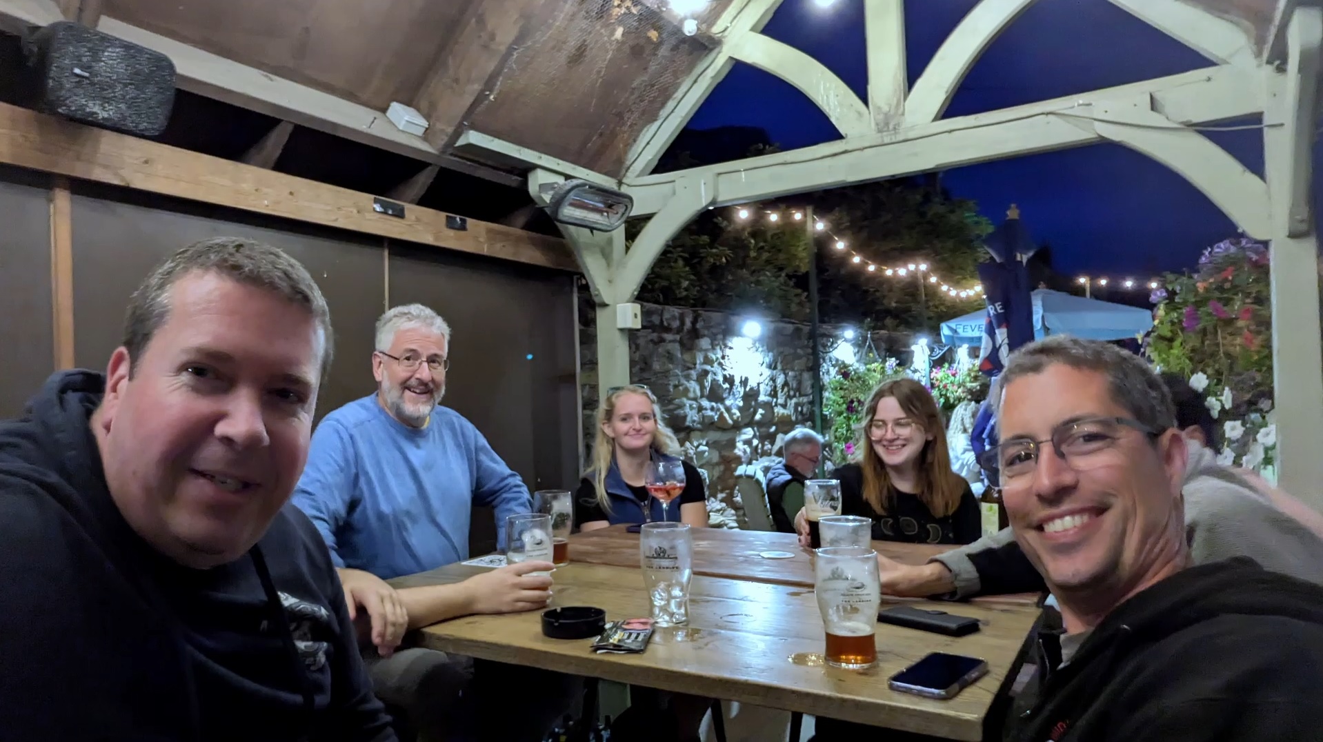Evening at the pub