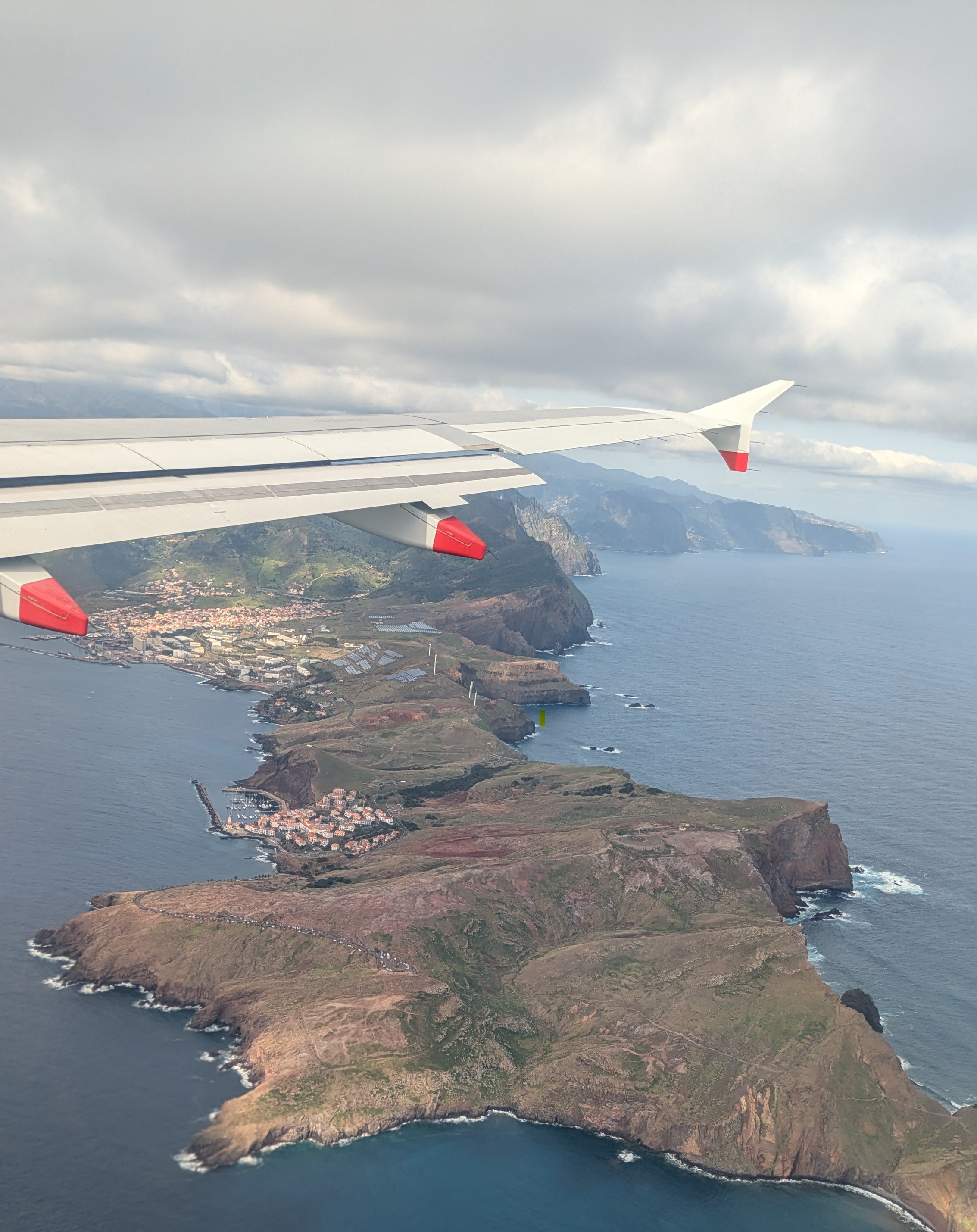 Arriving in Madeira