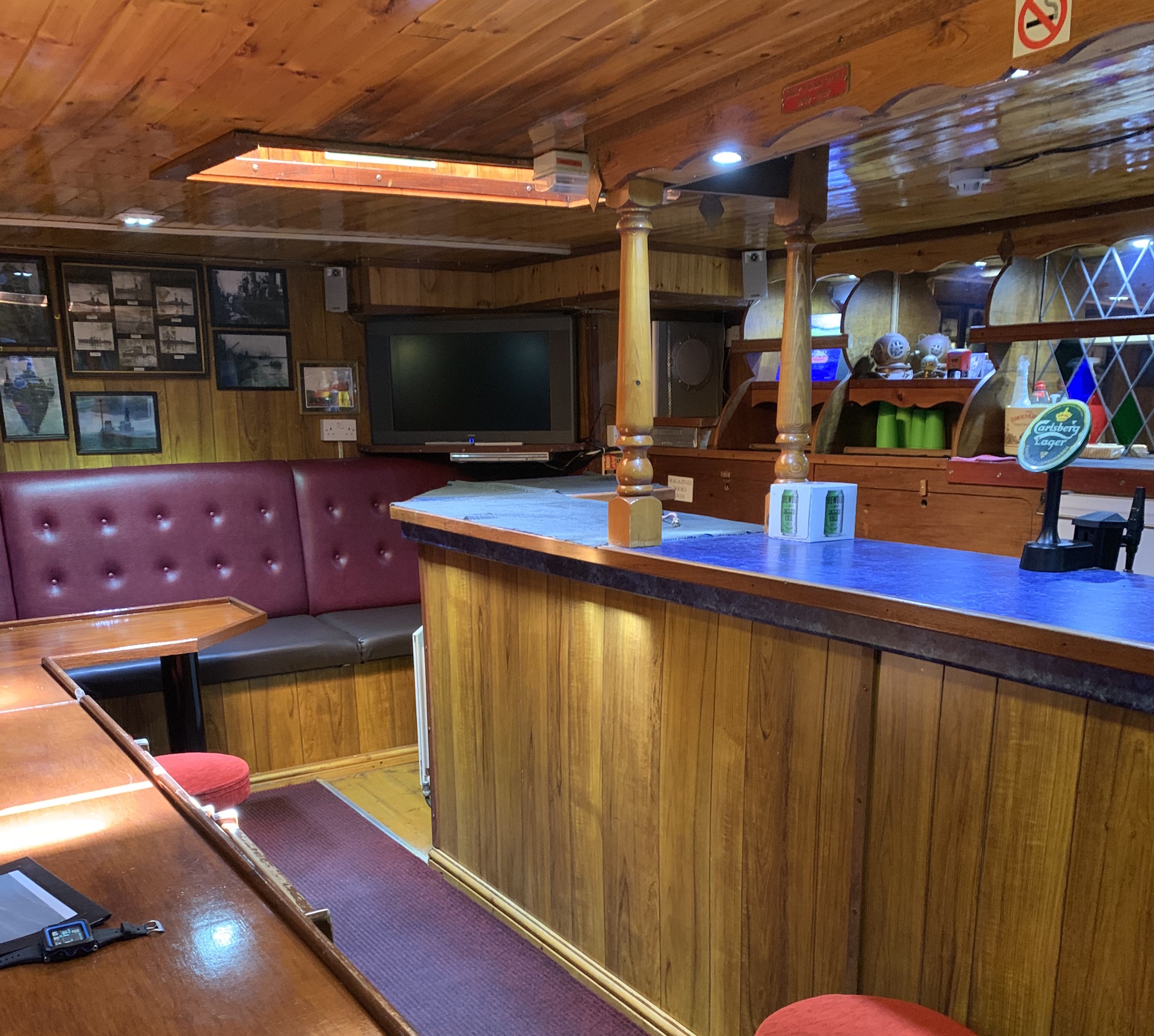 On board bar