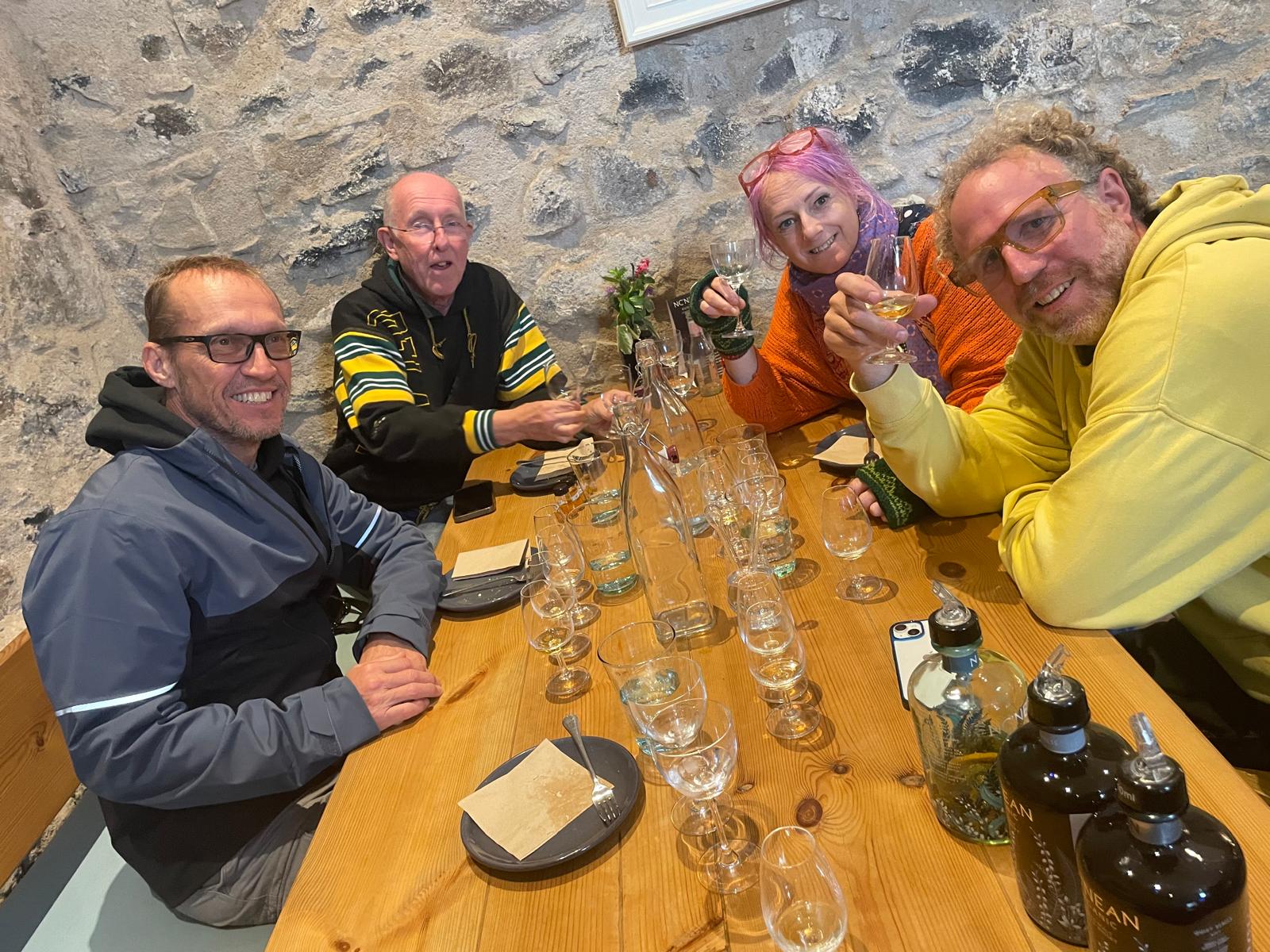 Whisky distillery