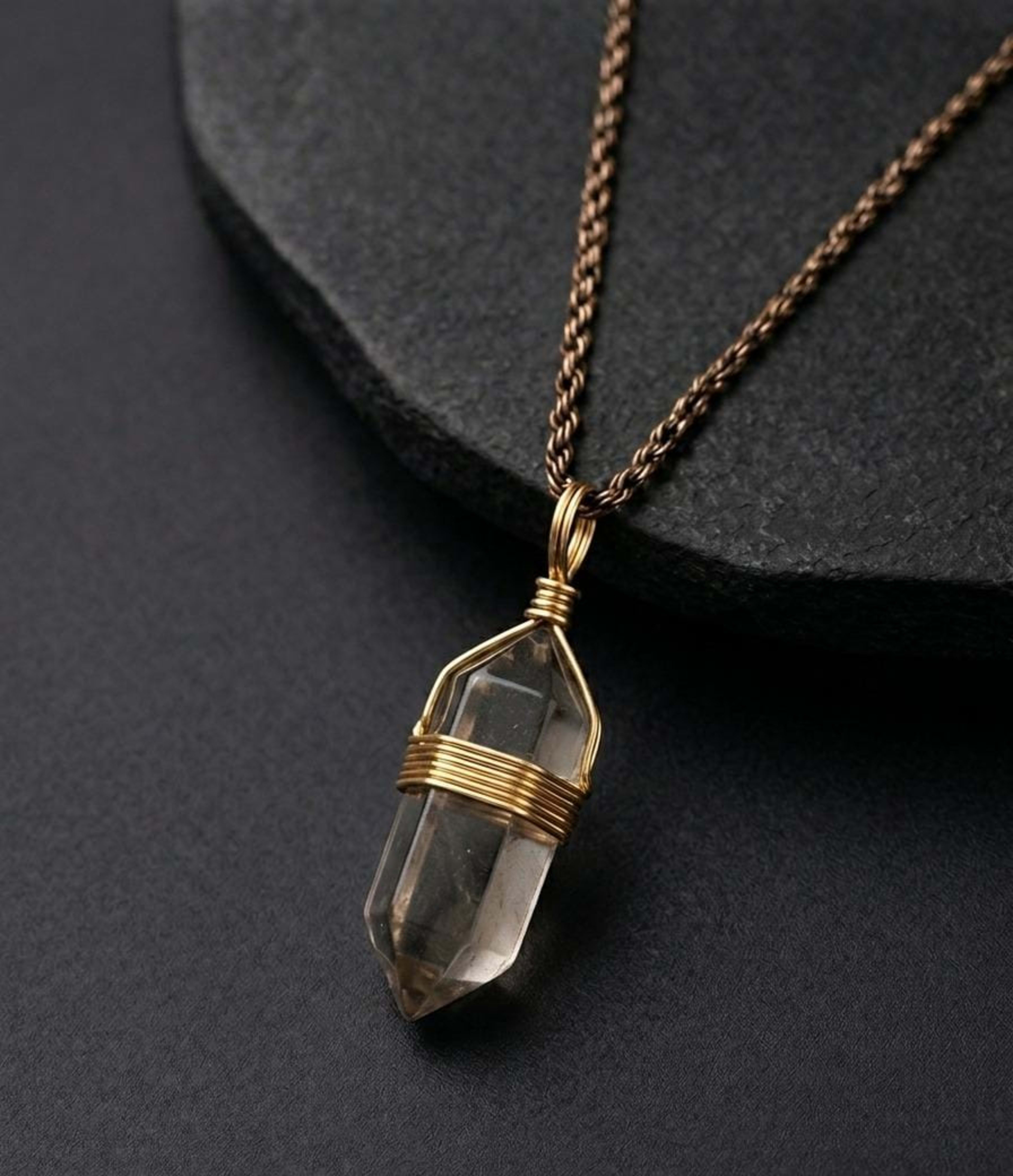 Natural Smoky Quartz Pendant