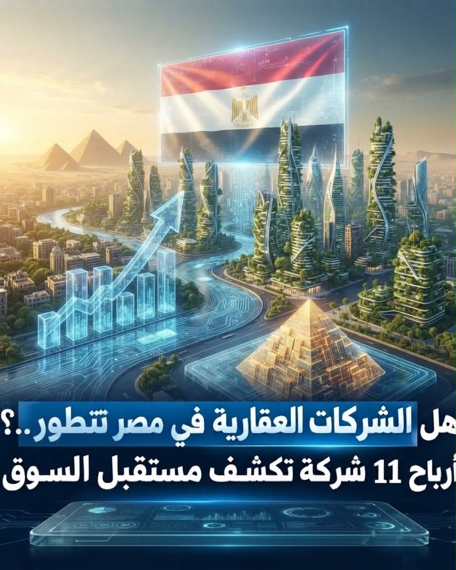 📊 Are Real Estate Companies in Egypt Losing Money? The Numbers Reveal the Truth