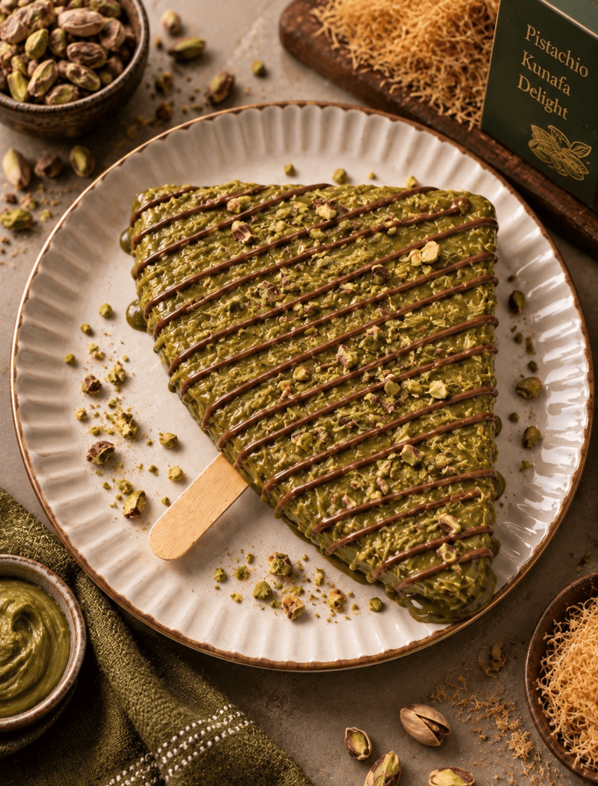 Kunafa Pistachio Stick