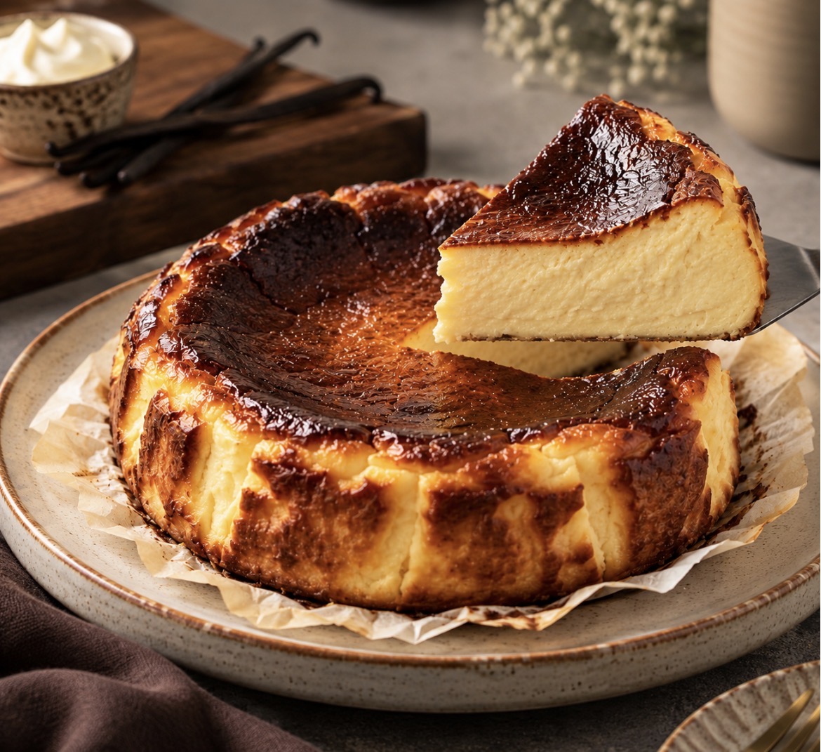 Basque Cheesecake (Slice)