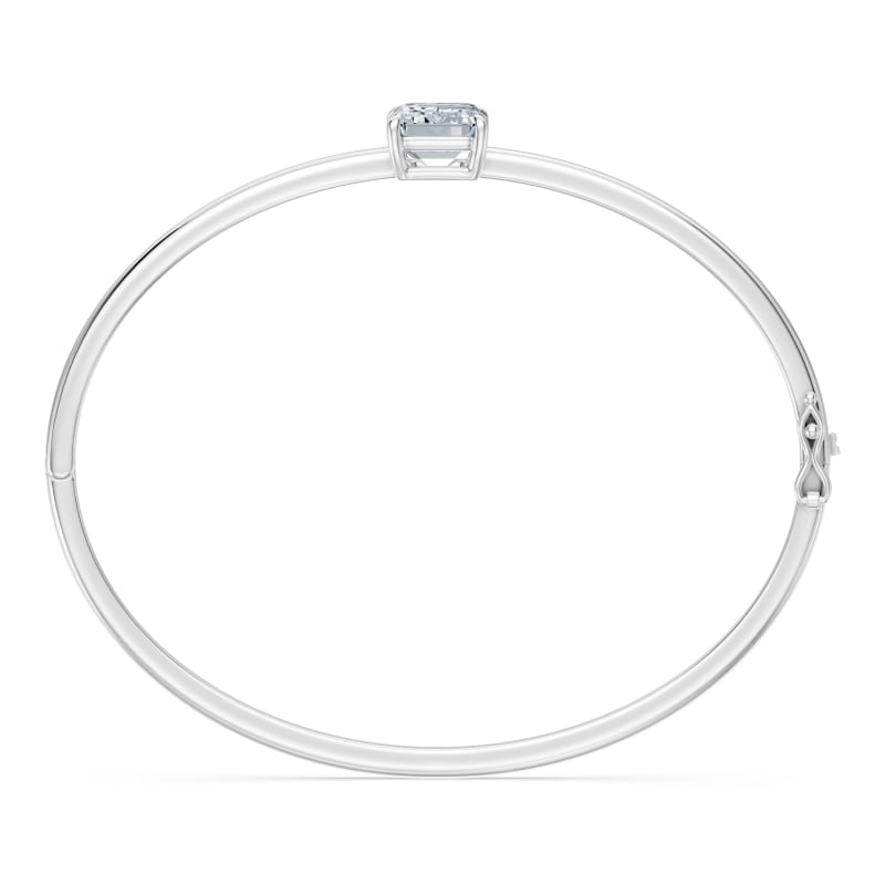 Emerald Solitaire Bangle