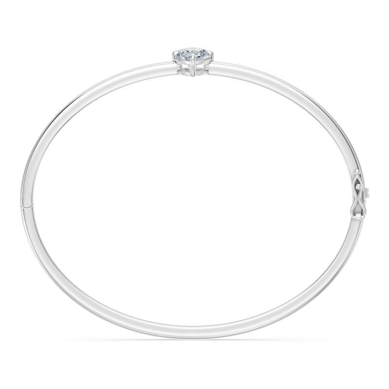 Marquise Solitaire Bangle